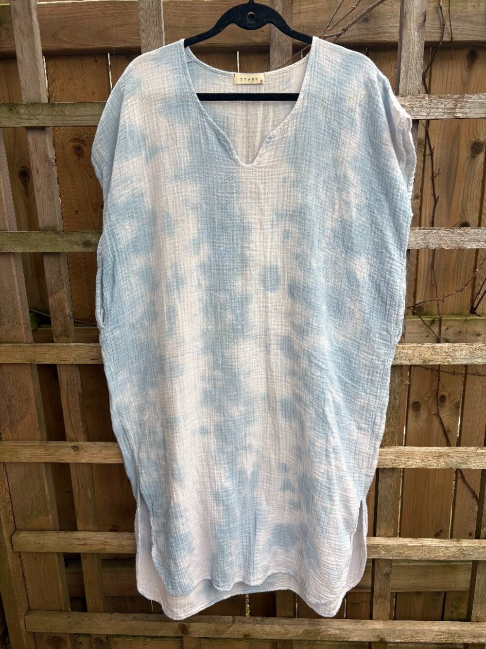 Stark X Tie Dye Gauze Cover Up